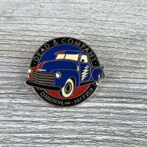 Dead & Company Clarkston MI Official Pin 7/7/16 Date  Pine Knob Pin RARE